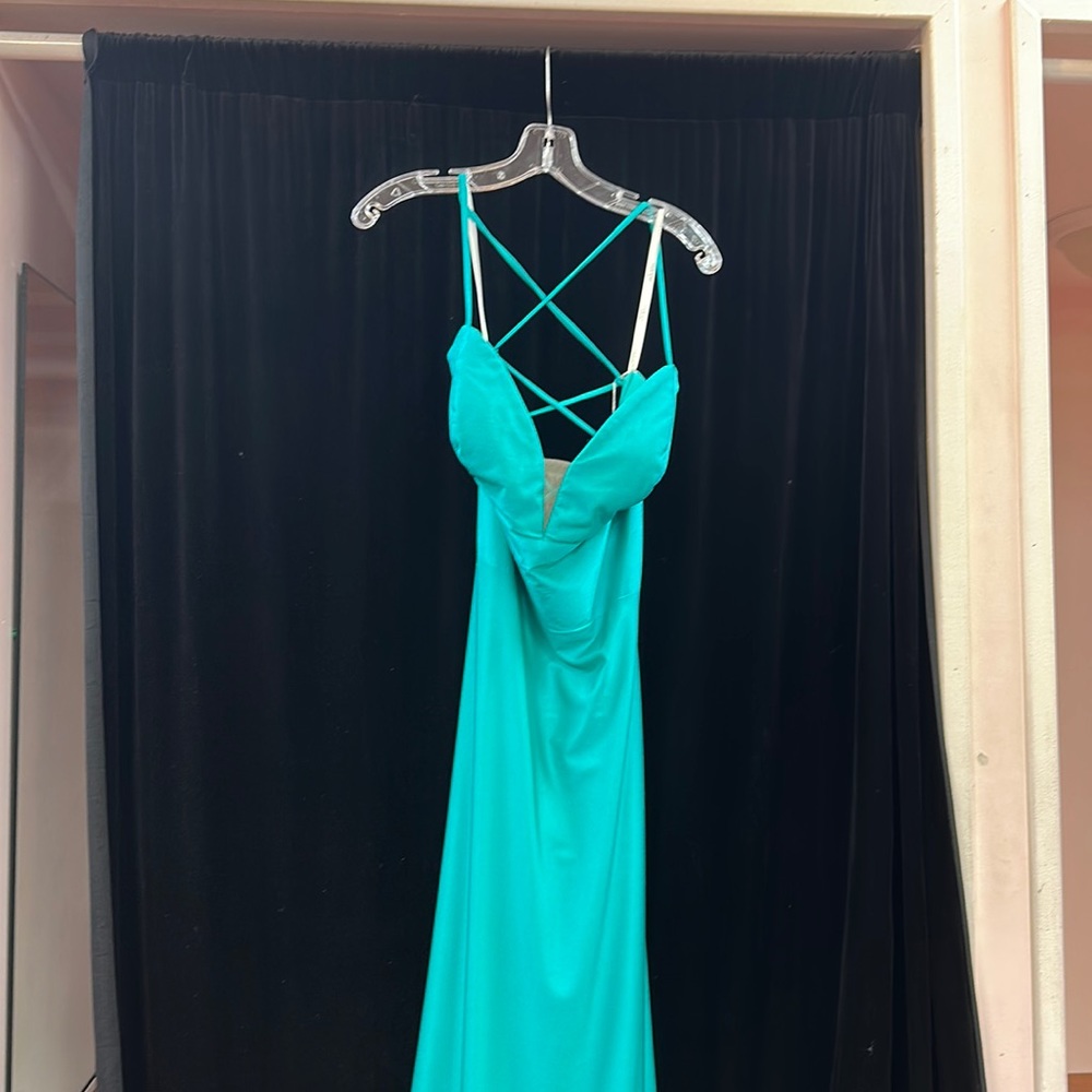 NWT CORSET BACK TERANI DRESS